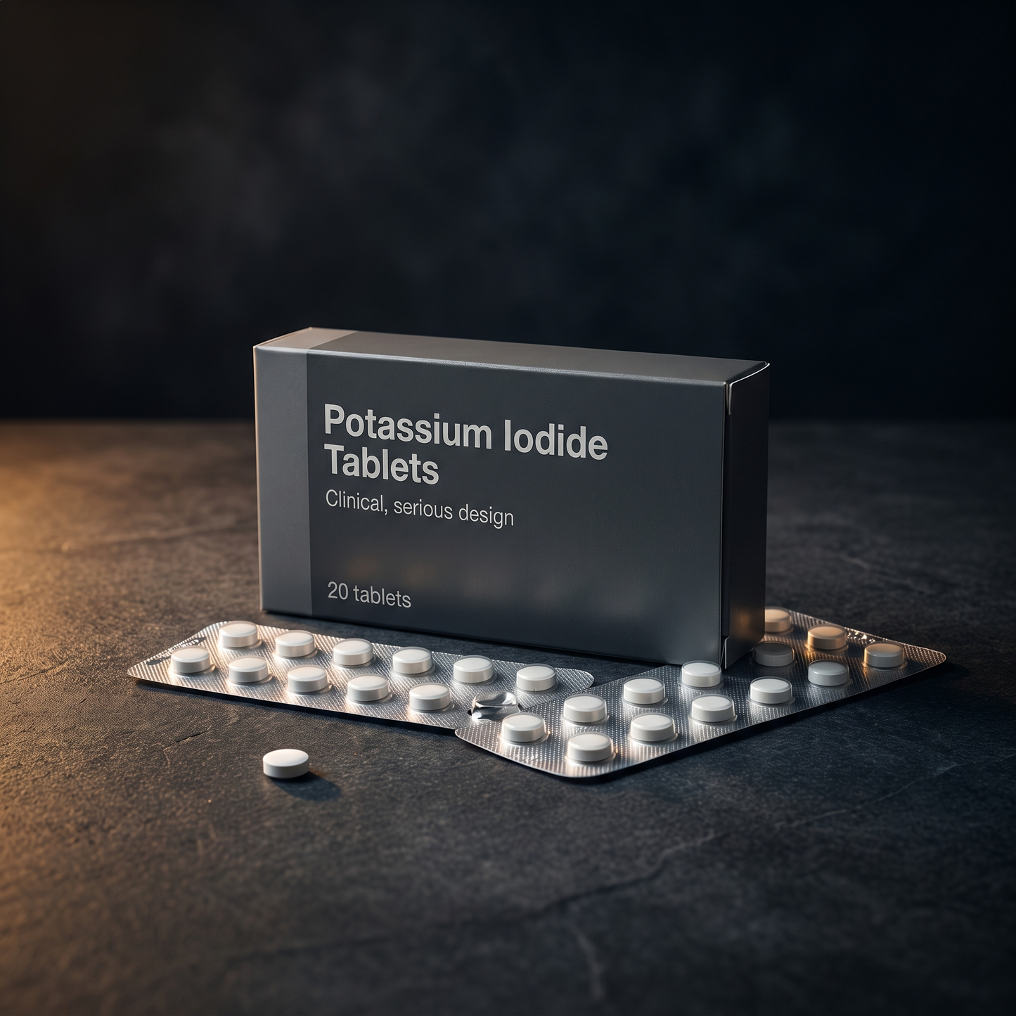 Jodtabletten Kaliumiodid 65mg – 20 Tabletten